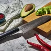 Samura DAMASCUS 67 Santoku s dutým výbrusom 175 mm Náhľad obrázku produktu 6