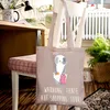 Mr. & Mrs. Panda Tote Bag Tante Shopping - Braun Pastell - Produktbild-Vorschau 4