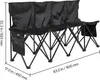 VEVOR Banc pliable portable Banc de camping Banc (4 Voir les images du produit 8