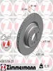 2x ZIMMERMANN 450.5204.20 Bremsscheibe Vorderachse Produktbild-Vorschau 1