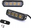 Luce stroboscopica a LED 4x LED arancione R65 R10 Anteprima dell’immagine prodotto 8