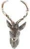 Geweih Hirschgeweih bronze 20x12x30cm Kunststoff 10Ender Produktbild-Vorschau 2