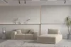 Sofaset Designersofa CELES PREMIUM 3-2-1 in Stoff Opera Produktbild-Vorschau 4
