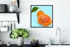 MuchoWow® Gerahmtes Poster Basketball - Orange - Obst - Produktbild-Vorschau 3