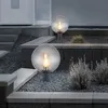 Außenlampe, IP44, Glas, Rauchfarben, anthrazit, H 38 cm Produktbild-Vorschau 4