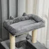 PawHut Tiragraffi per gatti da 90 cm con amaca, tiragraffi Anteprima dell’immagine prodotto 8