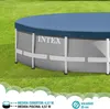 INTEX Poolabdeckung Ø 457 cm Rund für Frame Pools aus PVC Produktbild-Vorschau 3