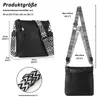 Umhängetasche damen Mittelgroß, Handtasche mit mehreren, Produktbild-Vorschau 6