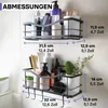 KINCMAX Premium Duschablage ohne Bohren aus Edelstahl - 2er Produktbild-Vorschau 7