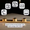 IBB Naścienne Zdejmowane Gniazdo Szynowe 60cm Szyna do Podgląd zdjęcia produktu 5