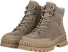 A pair of beige women's boots. Produktbild-Vorschau