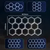 14 Wabenförmige LED Garagenleuchten 520W 20160LM 6500K Produktbild-Vorschau 8