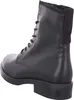 A black leather boot shown from the side and back. Produktbild-Vorschau