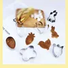 Ausstecher Ostern, Ausstechförmchen Ostern Set,Edelstahl Produktbild-Vorschau 3