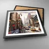 Gerahmtes Poster - Schwarzer Rahmen - New York Aquarell - Produktbild-Vorschau 3