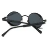 Männer Frauen Retro Vintage Brille Steampunk Runde Metall Produktbild-Vorschau 6