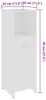 VidaXL 802588, Biały, Drewno, 300 mm, 300 mm, 950 mm, 1 Podgląd zdjęcia produktu 8