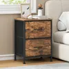 Kommode, Schrank, 2 Stoffschubladen, für Schlafzimmer, Produktbild-Vorschau 1