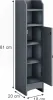 Midikast Vicco Bianco Grijs 18 x 81 cm met 5 Productafbeelding-voorbeeld 2