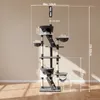 belviona Arbre à chat XXL avec tendeur de plafond, jeu & Voir les images du produit 6