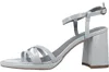 Tamaris Damen Heeled Sandals Synthetik, blau, 40 EU Produktbild-Vorschau 2