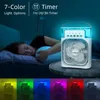 Tragbarer USB-Ventilator, Luftbefeuchter, Luftkühler, Produktbild-Vorschau 4