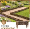 BOOGARDI Mini Gartenzaun Holz · 5X Beeteinfassung 20cm hoch Produktbild-Vorschau 7