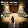 Grafner® Edelstahl Wandlampe mit Bewegungsmelder Produktbild-Vorschau 3