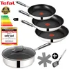 Tefal J90938 Jamie Oliver Pfannenset Induktion 7 TLG, Produktbild-Vorschau 1