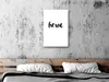 Italienischer Leinwand Leinwandbild - Home and Dot (1 Part) Produktbild-Vorschau 2