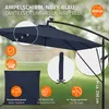 ML-Design Slnečník Ø330cm s LED solárnym napájaním, Náhľad obrázku produktu 2