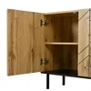 Merax Sideboard mit 3 Türen aus Spanplatte, Kommode mit Produktbild-Vorschau 11