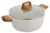 Marmortopf 28 cm mit Deckel Bergner BG-30643 Naturally Produktbild-Vorschau 1