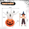 COSTWAY: Calabaza inflable de 182 cm para Halloween con 3 Vista previa de la imagen del producto 6