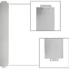 Jeu de 10 Bordure de Jardin en métal alu/zinc 14cm x 100cm Voir les images du produit 3