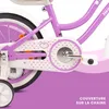 Vélo de fille 14 pouces cloche roues supplémentaires barre Voir les images du produit 4