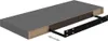 vidaXL Schweberegale 2 Stk. Hochglanz-Grau 60x23,5x3,8 cm Produktbild-Vorschau 15