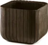KETER Cube Planter M Sadzarka 297 X 297 X 297 cm Brązowy Podgląd zdjęcia produktu 4