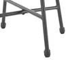 Close-up of the legs and frame of a chair or table. Voir les images du produit