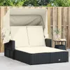 VidaXL 365806, Lounge, Gepolsterter Sitz, Polyrattan, Produktbild-Vorschau 1