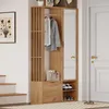 Sweiko 100x33x190cm garderobenschränke mit Produktbild-Vorschau 8