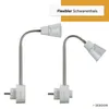 LED Steckdosenlampe dimmbar, Steckerleuchte 2W, flexibel, Produktbild-Vorschau 6