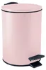 Spirella Vuilnisemmer Cannes - lichtroze - 3 liter - metaal Productafbeelding-voorbeeld 9