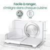 Emerio trancheuse – 100 W – épaisseur de coupe 0–17 mm – Voir les images du produit 6