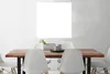 MuchoWow® Poster Einfarbig - Design - Weiß - Muster 75x75 Produktbild-Vorschau 2