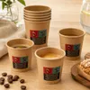 Papierbekers van 75 ml – 24 stuks – Kleine wegwerpbekers Productafbeelding-voorbeeld 3