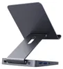 Anker 551 USB-C Hub (8-in-1, iPad/Tablet Stand ) - Gray Produktbild-Vorschau 2
