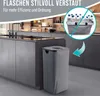Pojemnik na butelki kaucjonowane WELLENBORG, 100 l - 2 Podgląd zdjęcia produktu 2