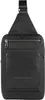 A black sling bag is shown against a white background. Anteprima dell’immagine prodotto