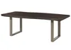 MASSIVMOEBEL24 Baumtisch Mango 200x100x77 grau lackiert / Produktbild-Vorschau 3
